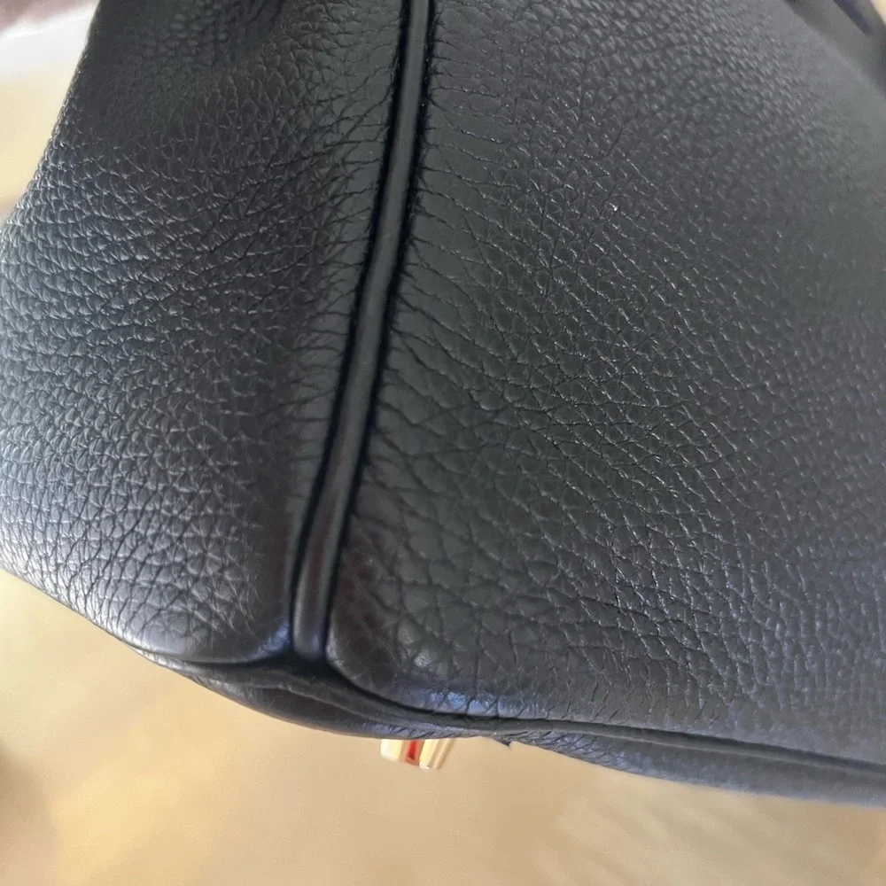 Hermès Birkin 35 noir ( black) Togo gold hardware in excellent condition - Picture 11 of 16